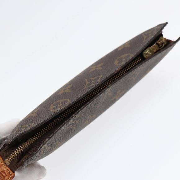 LOUIS VUITTON Monogram Bucket GM Pouch Accessory Pouch Vintage LV Auth 87456 - Picture 5 of 16